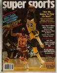 Super Sports 1/1982 Lakers vs Atlanta cover