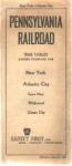 PA RR Time Tables 1941 New York-Atlantic City