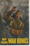 Fabulous War Bonds Postcard 1940s unused