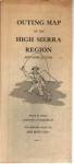 Anglers Map CA High Sierra North Region 1950s