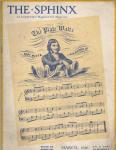 The Sphinx Mar 1946 Signor Blitz Plate Waltz