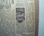 Photo and Article by Honus Wagner!