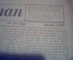 American Freeman 3/35 CBS Message from Hitler?!