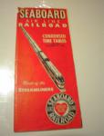 dec 17,1953 seaboard airline RR time tables