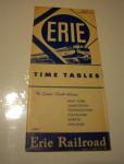SEPT 26,1954 ERIE PAILROAD TIMES TABLE