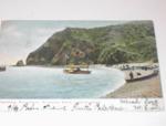 1906 Gathering Moonstones,Moonstone Beach
