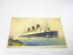 1910 Cunnard White Star R..P. Queen Mary