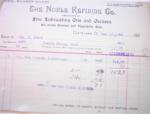 1907 Billhead The Noble Refining Co.