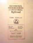 1960 Richmond,Fredericksburg,Potomac Rairoad