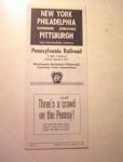 1964 Pennsylvania Railroad Time Table