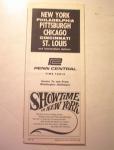 1968 Penn Central Time Table