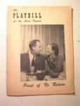 Playbill"Piont of No Retune"H.Fonda,2/18/52