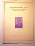 Souvenir Inaugural Poem January 20,1953