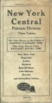 NEW YORK CENTRAL TIME TABLES Putnam Div. April,1941
