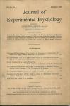 THE JOURNAL OF EXPERIMENTAL PSYCH.DECEMBER,1946