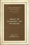 THE INSTITUTE OF LIVING, SERIES #XVI,OCTOBER,1948