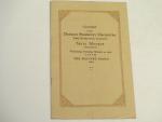 Detroit Symphony Orchestra- 2/4/1920 Concert Program