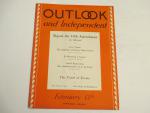 Outlook & Independent Repeal- 2/12/1930
