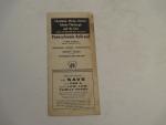 Pennsylvania Railroad Schedule-10/30/55 Pgh&East