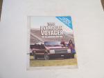 Plymouth Voyager- 1990 All American Mini Van