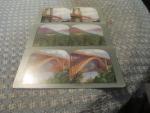 Stereoscope Cards- Wahington Bridge, NYC Lot of 3