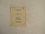 McDonald High School 1928 Commencement Program