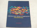 American Wind Symphony 1962 Season- Pittsburgh
