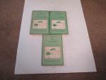 The Fiji Society of Science & Industry 1953-Lot of 3