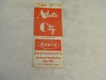 Map of Atlantic City- Ad Kent Restaurants (Closed)