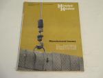 House and Home Magazine 11/62 Manufactured Houses