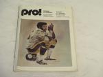 Pro NFL Magazine- 12/8/74 Pats vs Steelers- Joe Greene