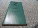 B & O Railway Timetable System- Penna. Division 6/1977