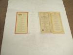 Pittsburgh Athletic Association Schedules 1921-1923