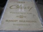 Chevrolet 1964 Passenger Car Shop Manual Supplement