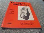 Rocks & Minerals Magazine 7/1955 A Square Iron Rose