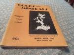 Rocks & Minerals 3/1955 Native Silver Crystalized