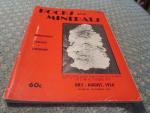 Rocks & Minerals Magazine 7/1954- Celestite