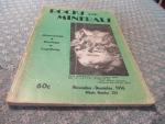 Rocks & Minerals Magazine 11/1956 Pyrite Crystals