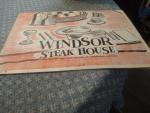 Windsor Steak House Dinner Menu 1950's Montreal