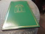 Hugo's Window Box Restaurant- Leather Menu Folder