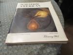Scientific American 2/1963 Planarian Worm in Maze