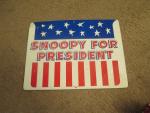 Snoopy for President- Wall Poster- Charles Schultz