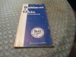 Baltimore & Ohio Railroad 9/1954 Public Timetable