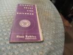 Atlantic Coast Line Railroad 12/16/1945 Timetables