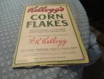 Kellogg's Corn Flakes 1930's Cut Out From Cereal Box