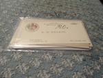 Brotherhood Railroad Trainmen Delegate Cards- MO.