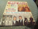 Teen Screen Magazine 2/1965 The Beatles and Elvis
