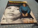 Newsweek Magazine 10/1970- Angela Davis