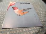 Leica Photography Magazine 1960 Kodacolor/B&W
