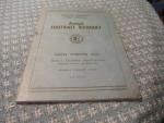 Central Catholic High School 1952 Football Banquet